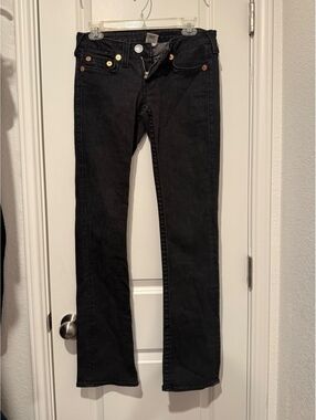 True Religion Black Brand Jeans Size 27 Made in USA